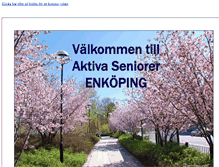 Tablet Screenshot of enkoping.aktivaseniorer.com