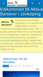 Mobile Screenshot of jonkoping.aktivaseniorer.com