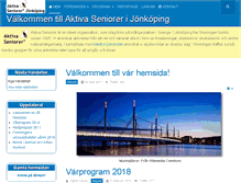 Tablet Screenshot of jonkoping.aktivaseniorer.com