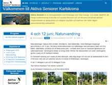 Tablet Screenshot of karlskrona.aktivaseniorer.com